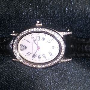 ⌚BCBG MaxAzria Diamond Accent watch